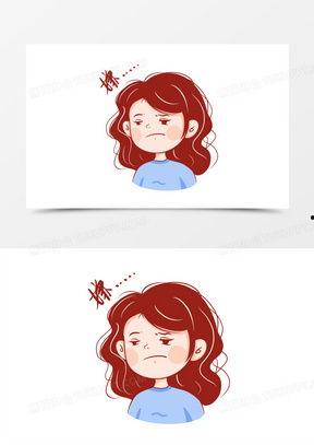 翻白眼表情包动漫